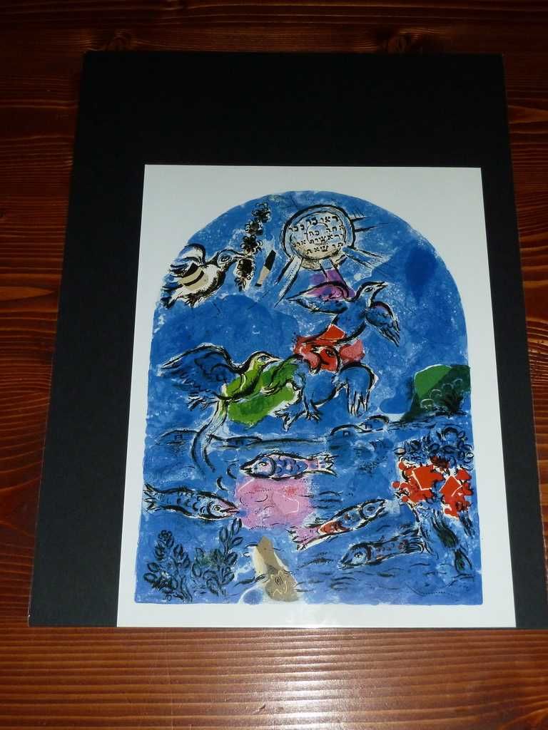 Marc CHAGALL - JERUSALEM WINDOWS - #2 - 1988 rok