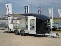 Debon C1000 - kryta laweta | 490 x 202 cm / 3500kg / felgi ALU / wciągarka elektryczna  ładowność 2433kg! koło zapasowe, lampy LED