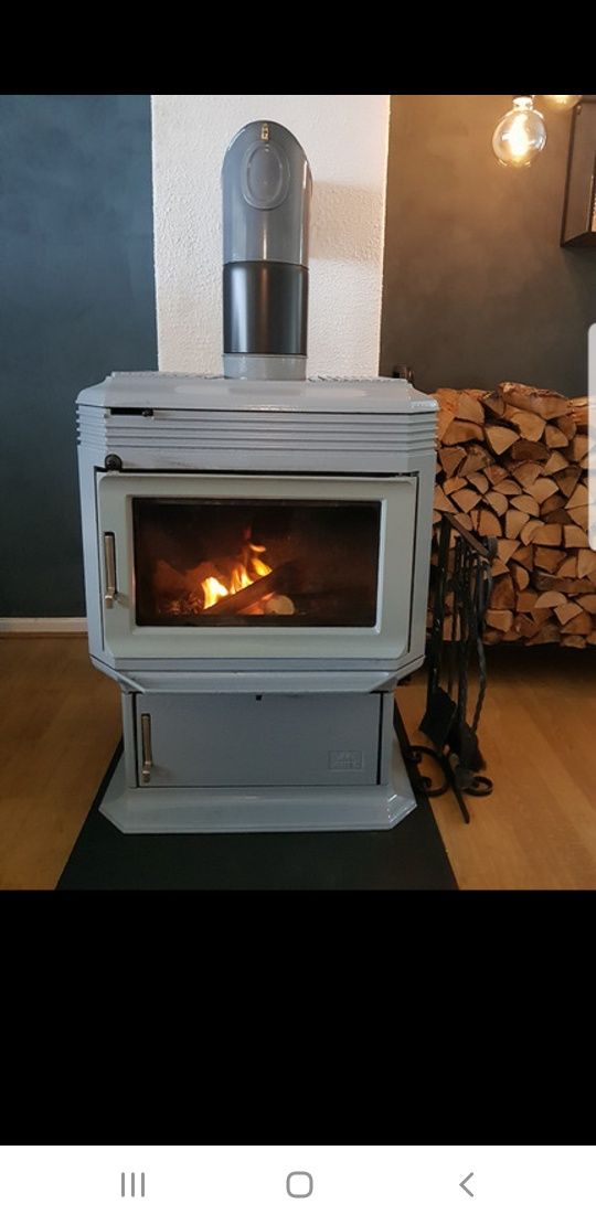 Jotul Alpha duzy piec kominek koza 180m 13 kw