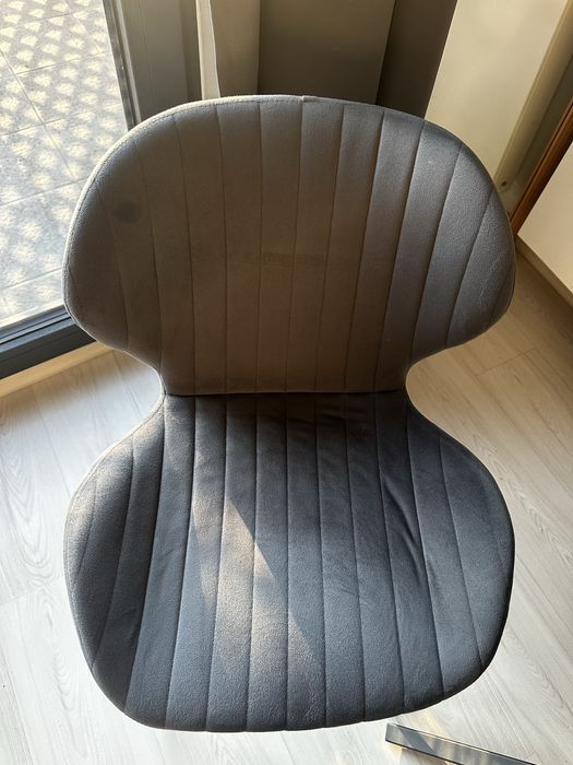 Krzesła Loftowe welurowe aksamitne Pikowane tapicerowane loft