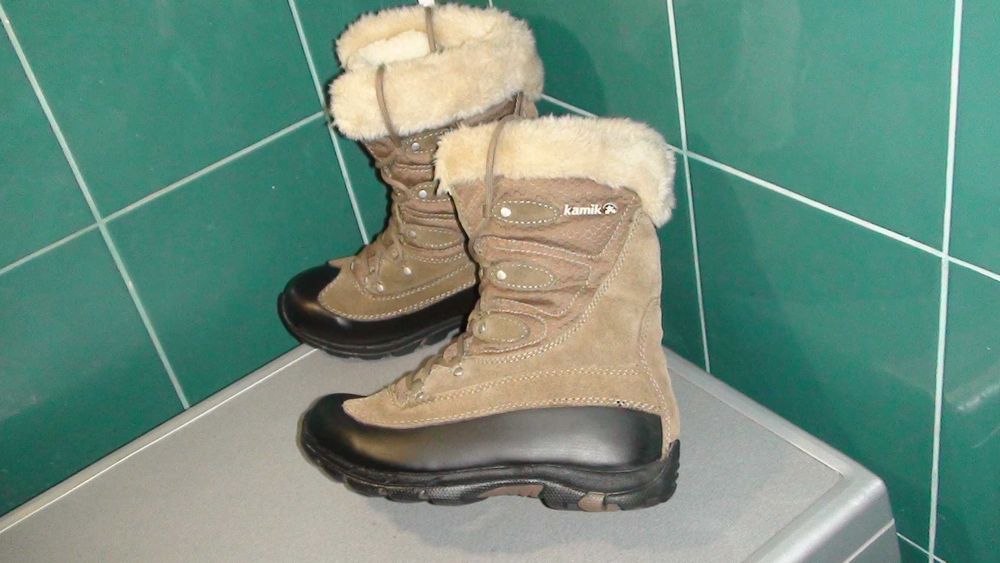 Kamik - зимние водостойкие ботинки сапоги