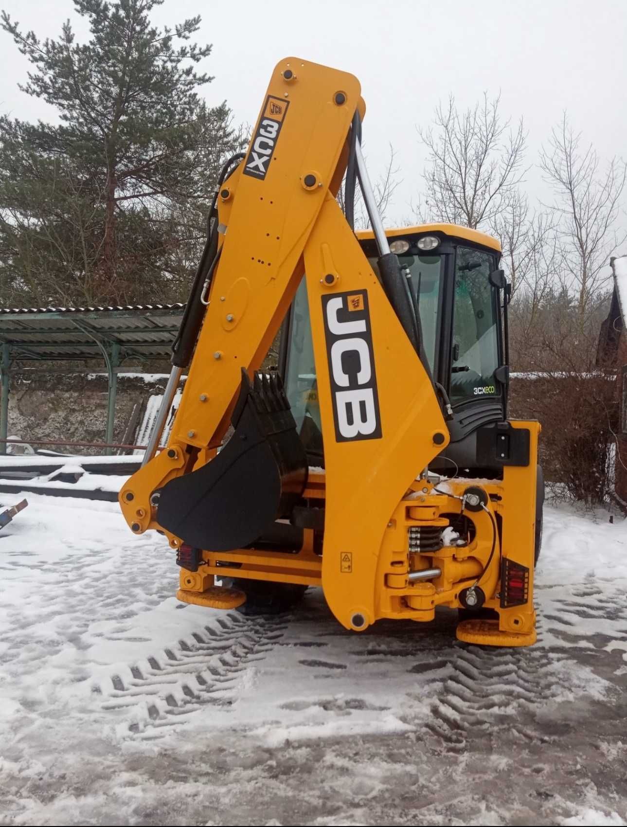 Аренда JCB 3 CX услуги экскаватора-погрузчика