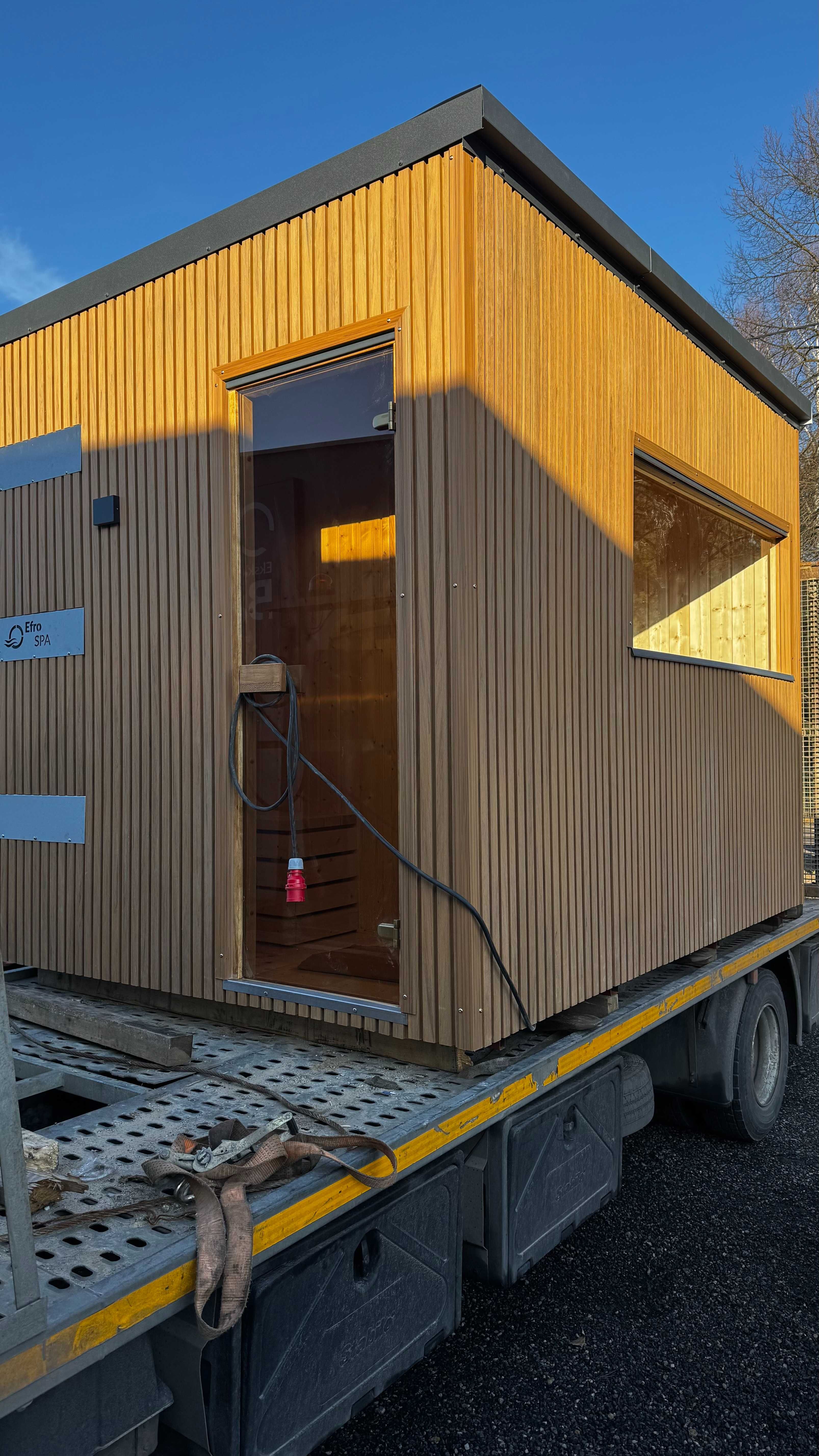 Sauna Ogrodowa 230cm -prod. Polska by Ekskluzywne balie URLOP DO 11.08