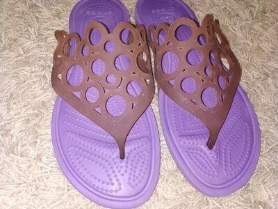 Вьетнамки, шлепанцы Crocs размер w10, наш 41