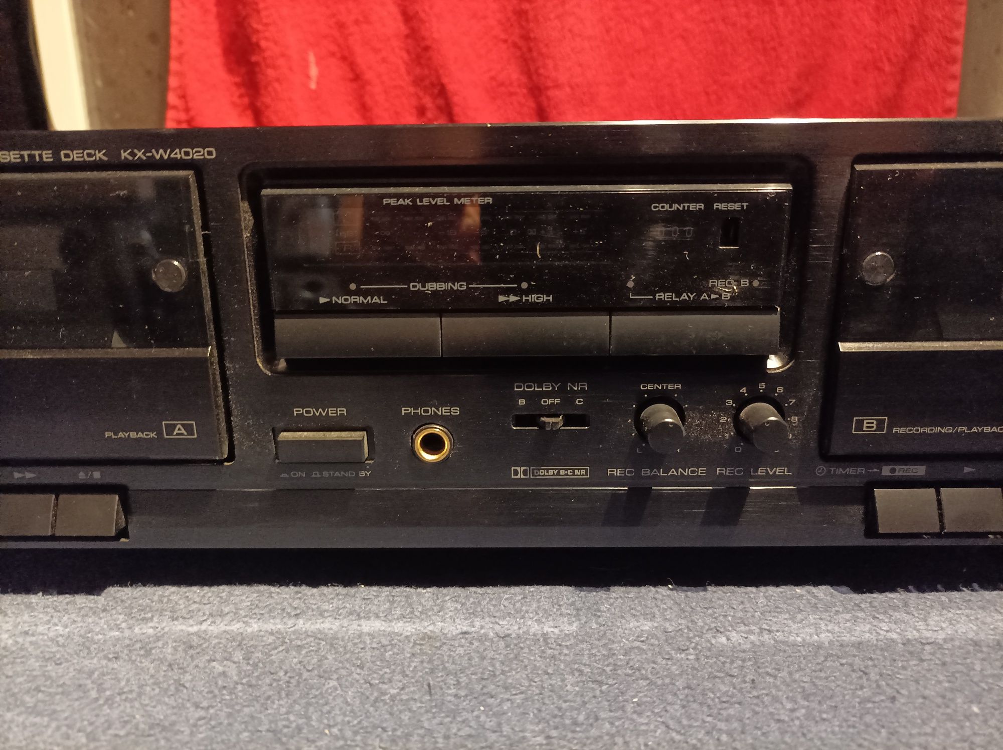Deck/magnetofon Kenwood KX-W4020 -Japan. Do naprawy. Tanio!