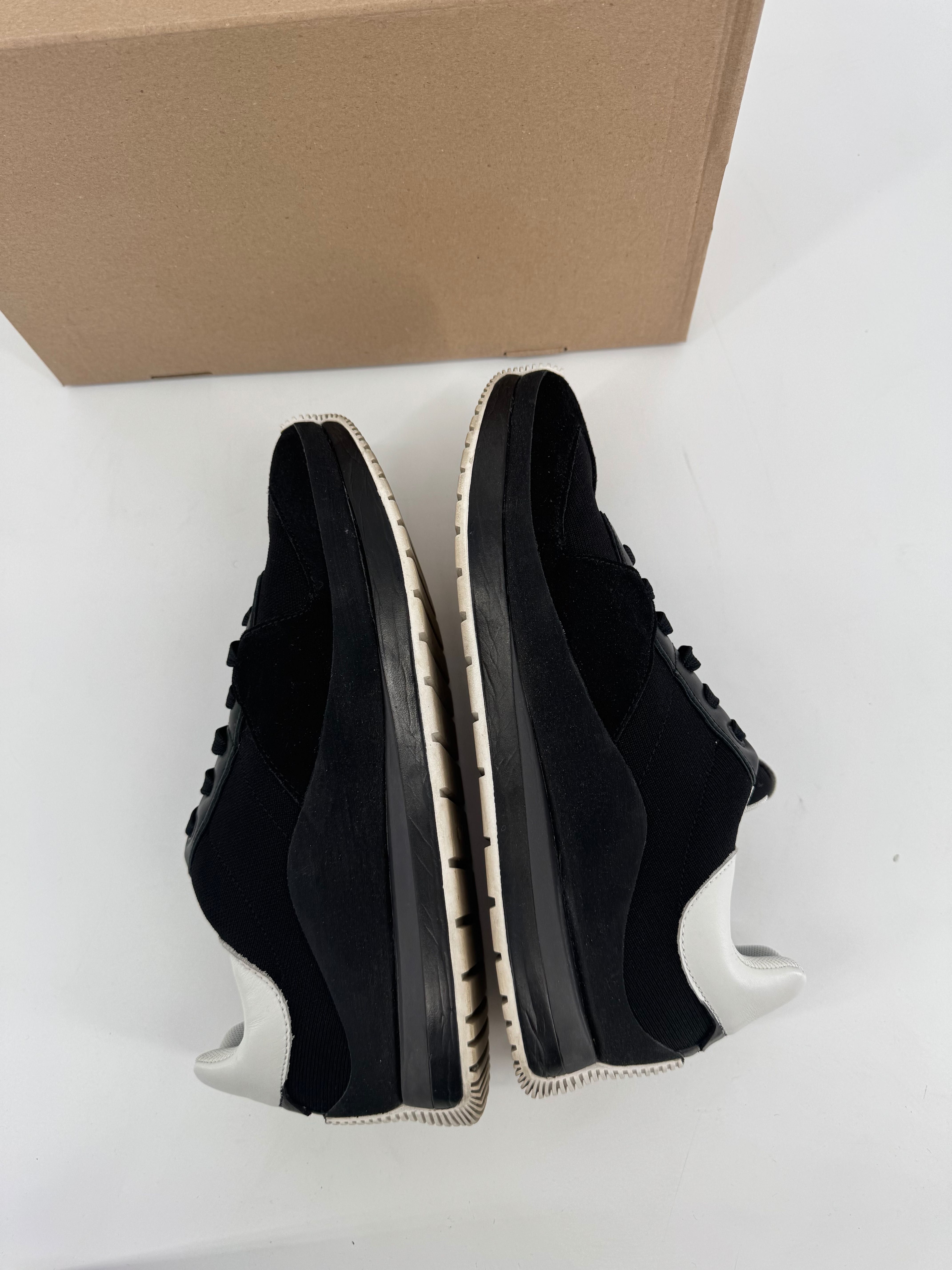 Calvin Klein sneakersy męskie czarne sportowe buty 44 skórzane