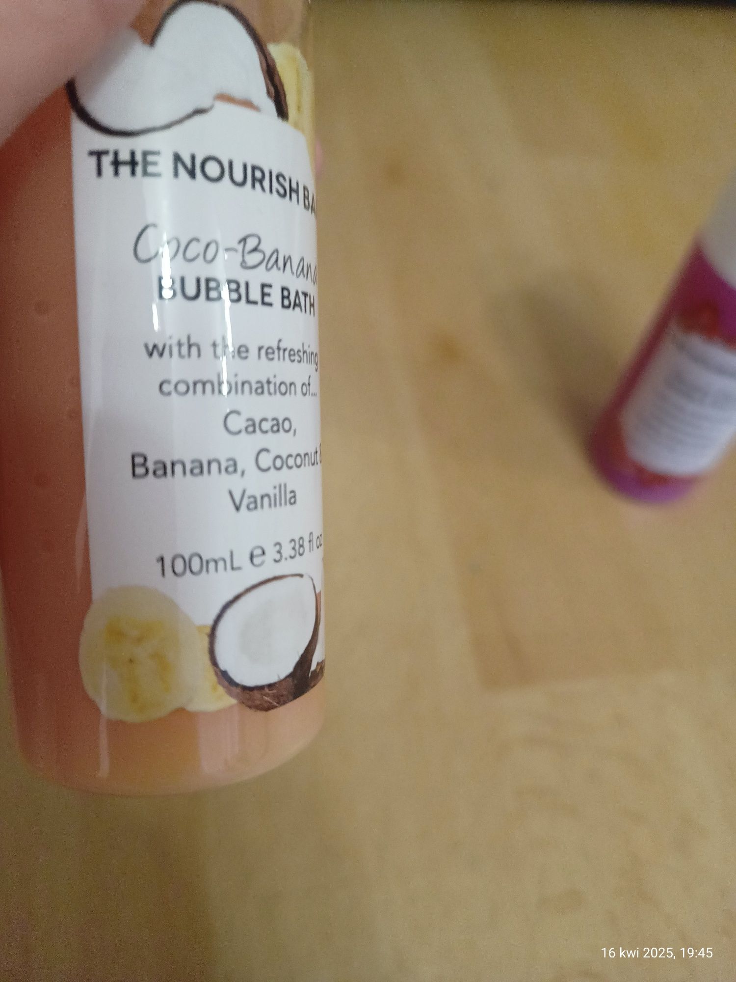 Płyn do kąpieli The Nourish Bar - 3x100ml