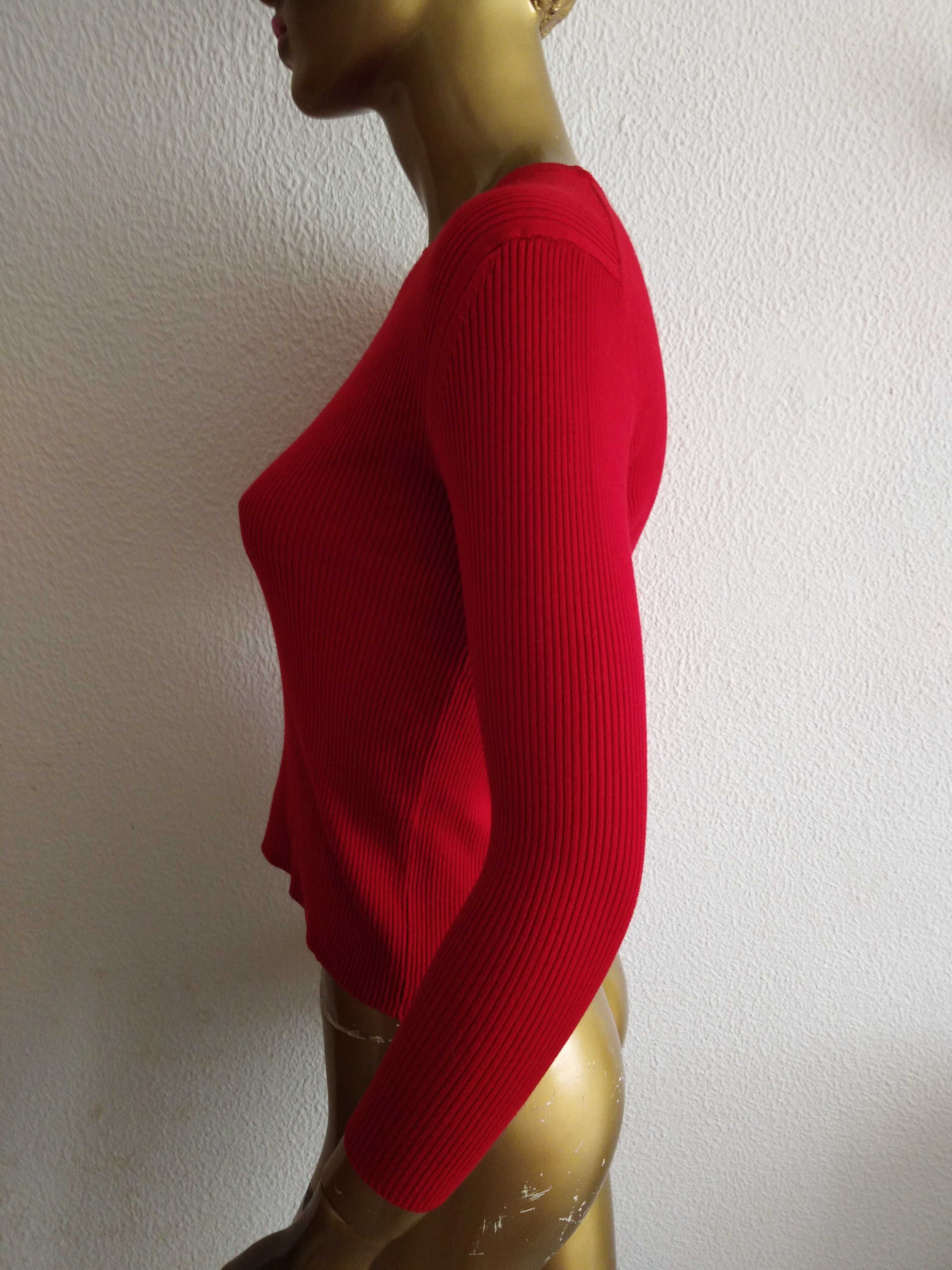 Top Vermelho Zara S