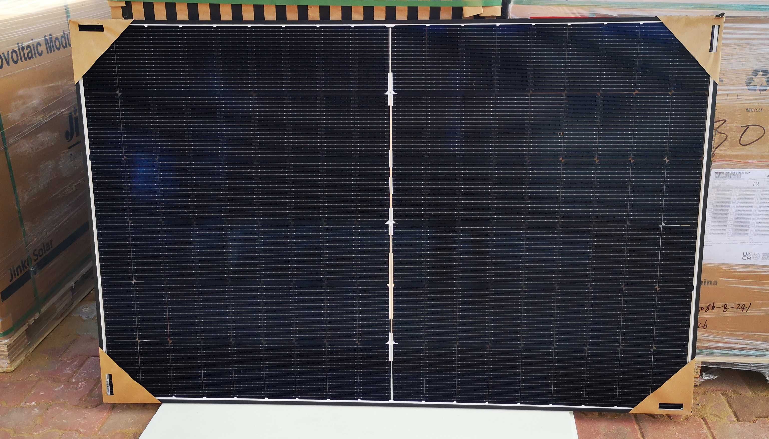 Moduł fotowoltaiczny Panel Jinko 430Wp Bifacial N-Type Dwustronny