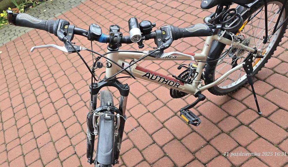 Rower MTB Author Unica 16rama s oznakowany stan dobry