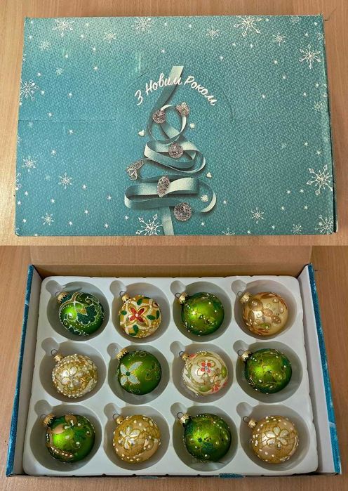 украшения на елку шары елочные