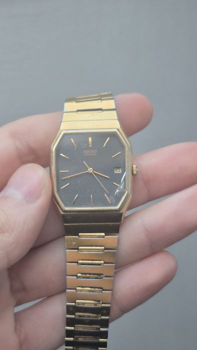 Unikat Seiko Złocony Octagon | Vintage Lata 80. | Sprawny