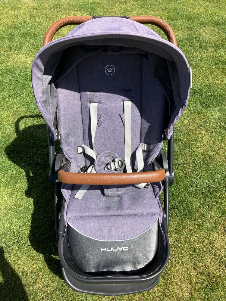 Wózek Muuvo Quick 2.0 Carbon Graphite 2w1
