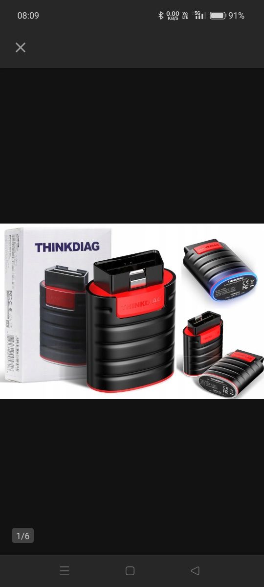 Interfejs diagnostyczny Thingdiag Thinkcar
