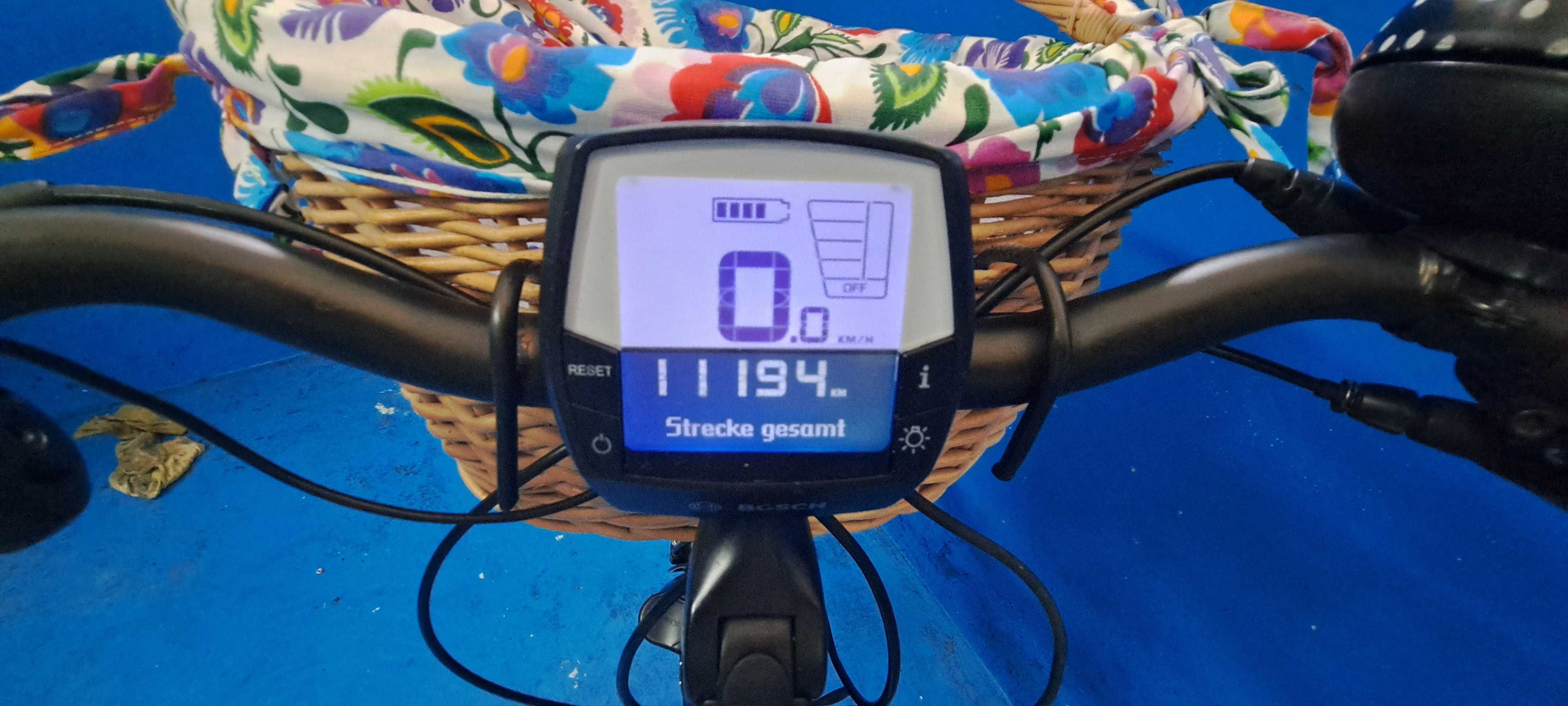 Rower miejski damski Elektrvczny KIELER MANUFAKTUR  2022 rok
