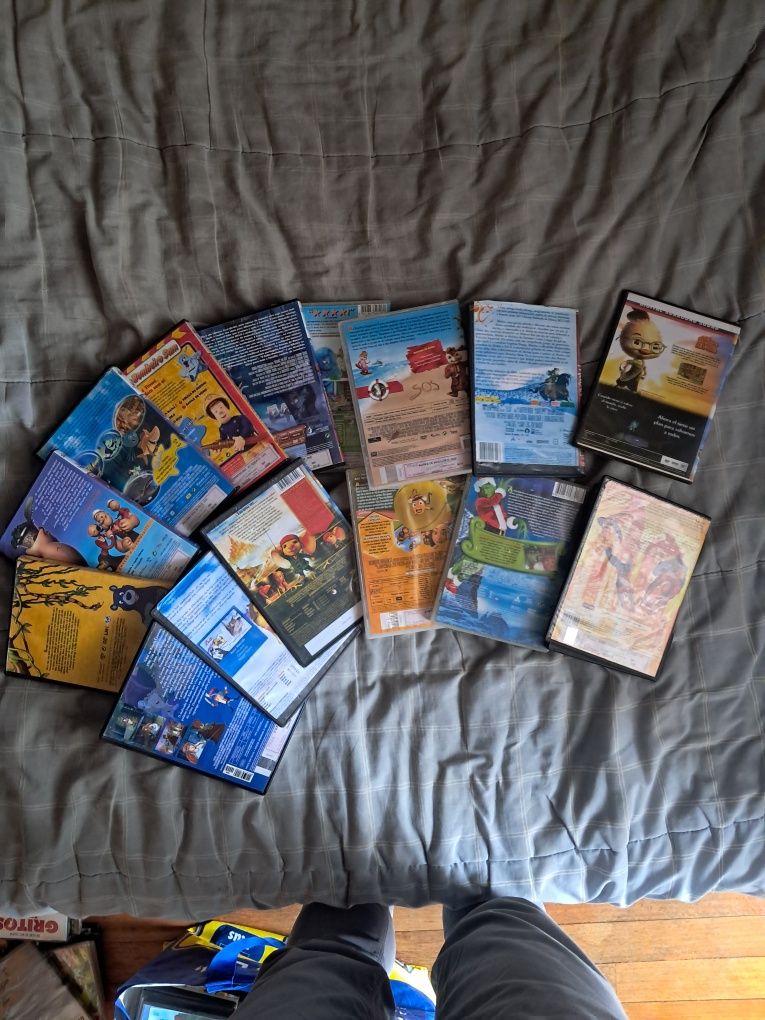 15 Caixas DVD vazias