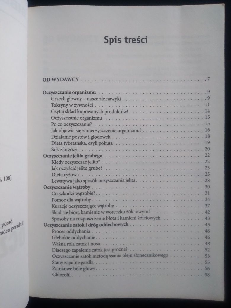 Kuracje oczyszczające- Jadwiga Górnicka