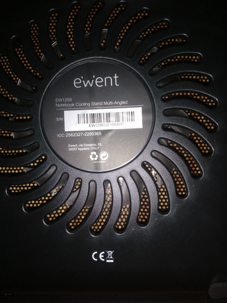 Ventoinha para portátil (ewent notebook cooling EW1258