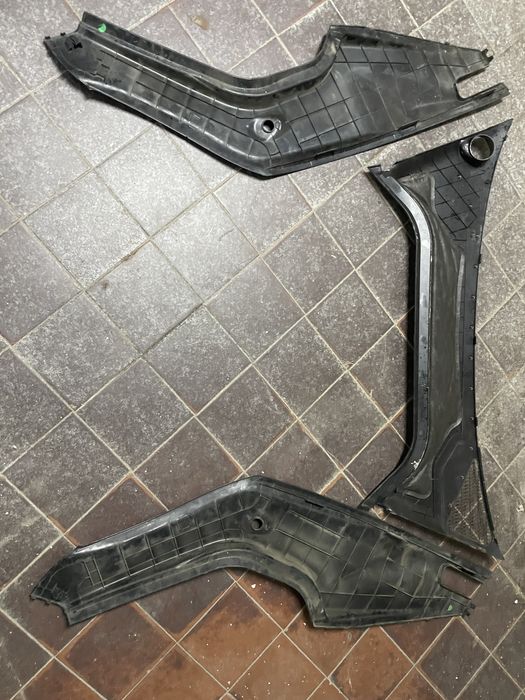 Пластик,обшивка,багажник,корито,Тесла S,дорест