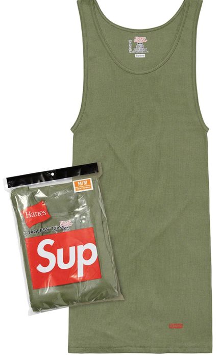 Koszulka Supreme x Hanes Tank Top Tee