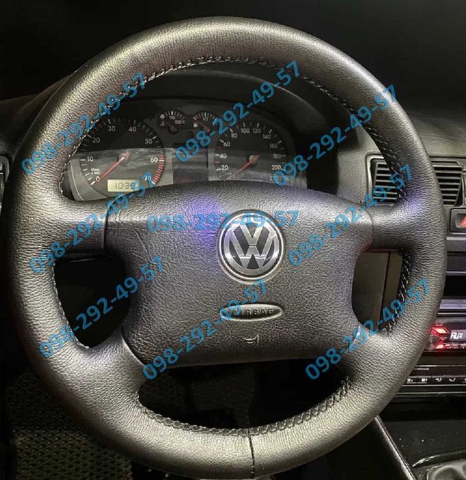 Чехол на руль Volkswagen Golf 4 5 Passat B5 B6 T4 T5 Caddy Jetta Bora