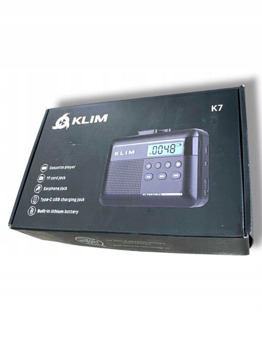 Odtwarzacz kasetowy Walkman KLIM K7 konwerter kasety audio na MP3