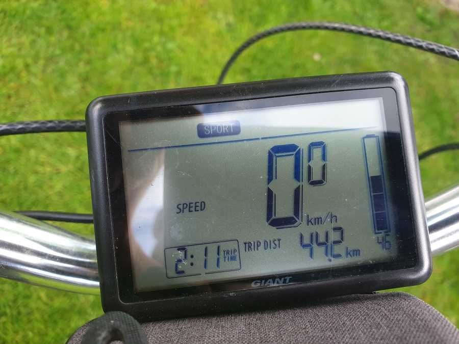 ROWER ELEKTRYCZNY  Giant Hybrid Super 2x Bateria Zamiana Transport