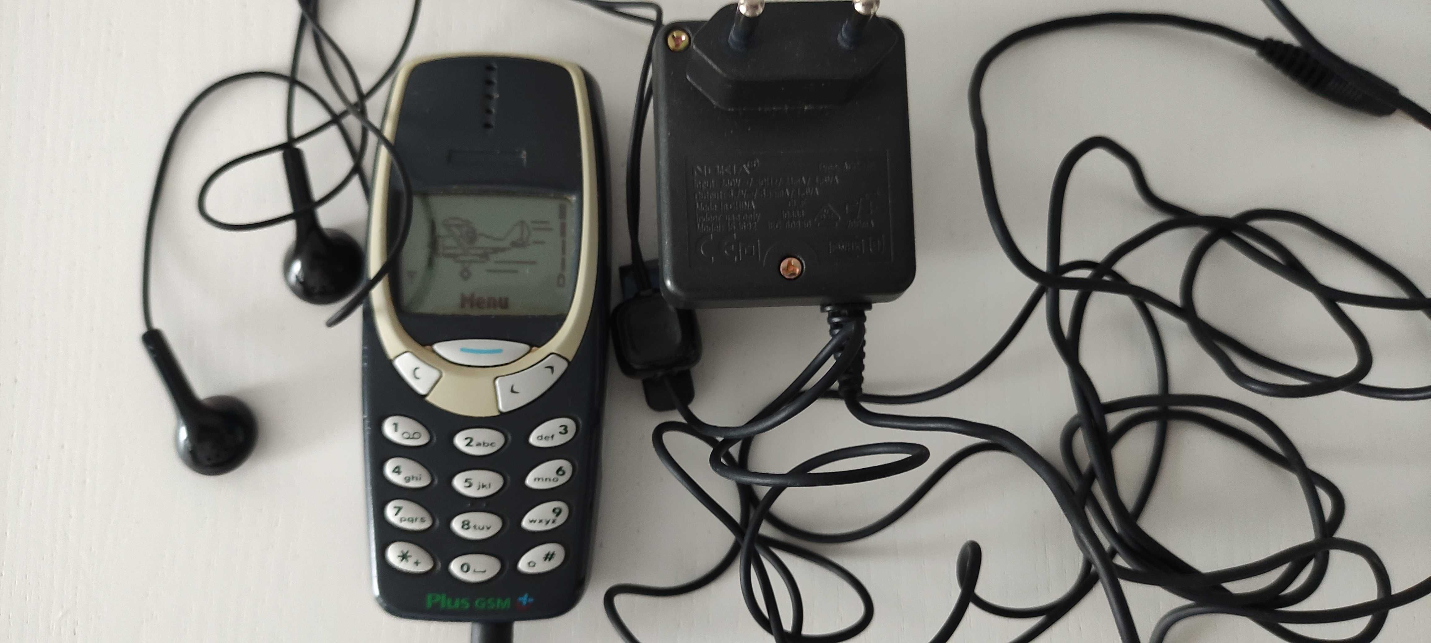 Stara Nokia 3310 + Nokia 3410 + ładowarka i słuchawki