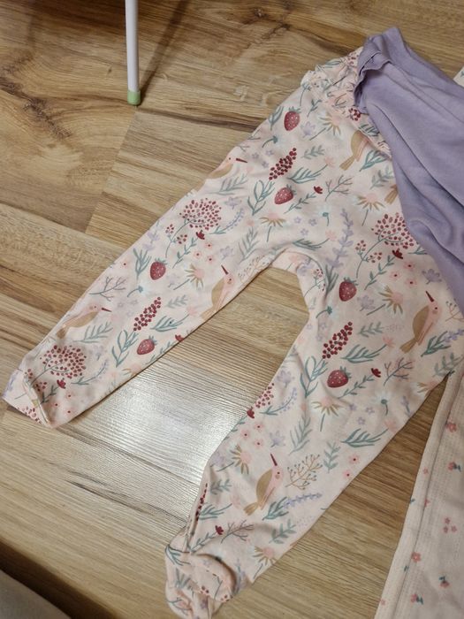 2 pary półśpiochów i komplet bluzka z półśpiochami