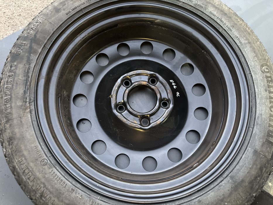 Koło dojazdowe BMW R16 E46 E36 E90 zapas dojazdówka 5x120