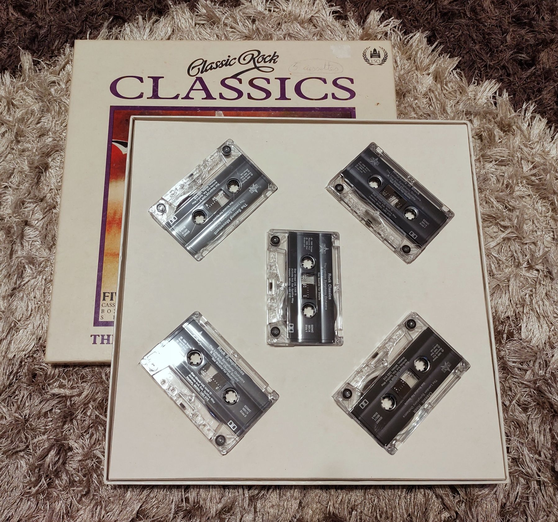 Classic Rock, 5 kaset magnetofonowych. Londyńska Orkiestra Symfoniczna