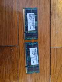 Memórias RAM 2 x 2Gb - 2Rx8 PC2-6400S-666-12-E3