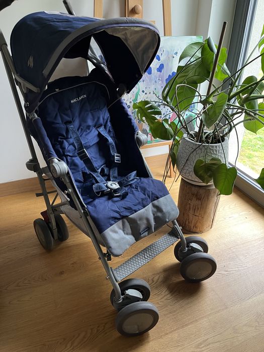 Wózek spacerowy Maclaren XT - dużo dodatków
