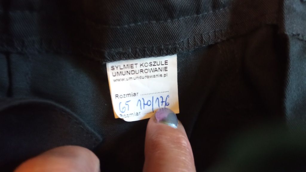 Spodnie policyjne taktyczne bojówki