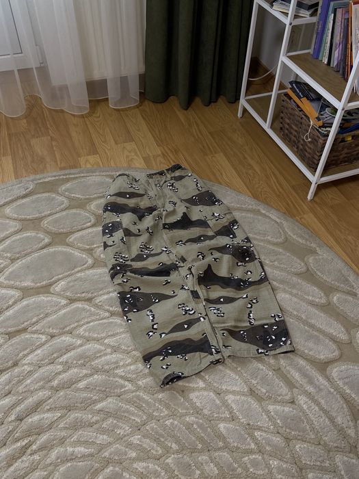 Широкі карого штани на кордурі, streetwear pents , baggy , sk8 ,