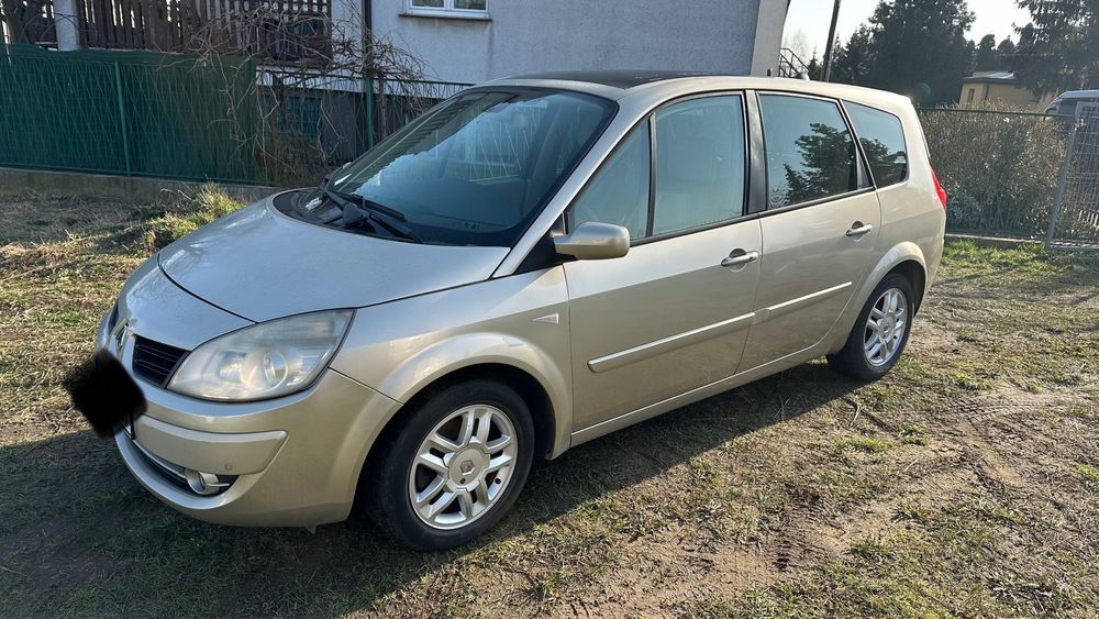 Renault Scenic II lift przod maska zderzak lampa blotnik maska