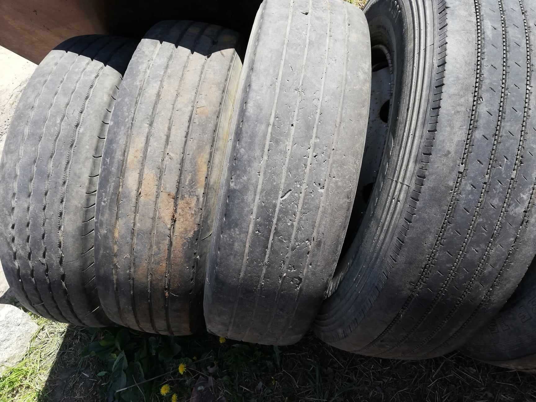 Koła Felgi 22.5x7.50 na 8 otworów Opony 295/80 R22.5 8szt. Bliźniaki