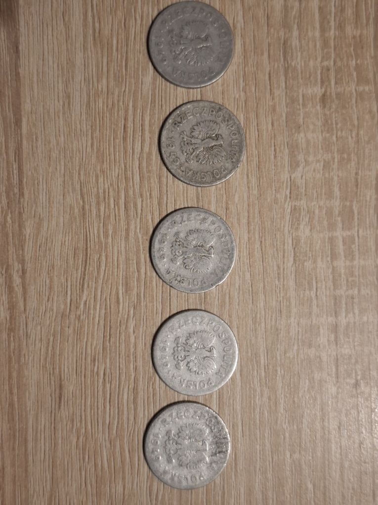5 monet 1949 rok - 1 złoty