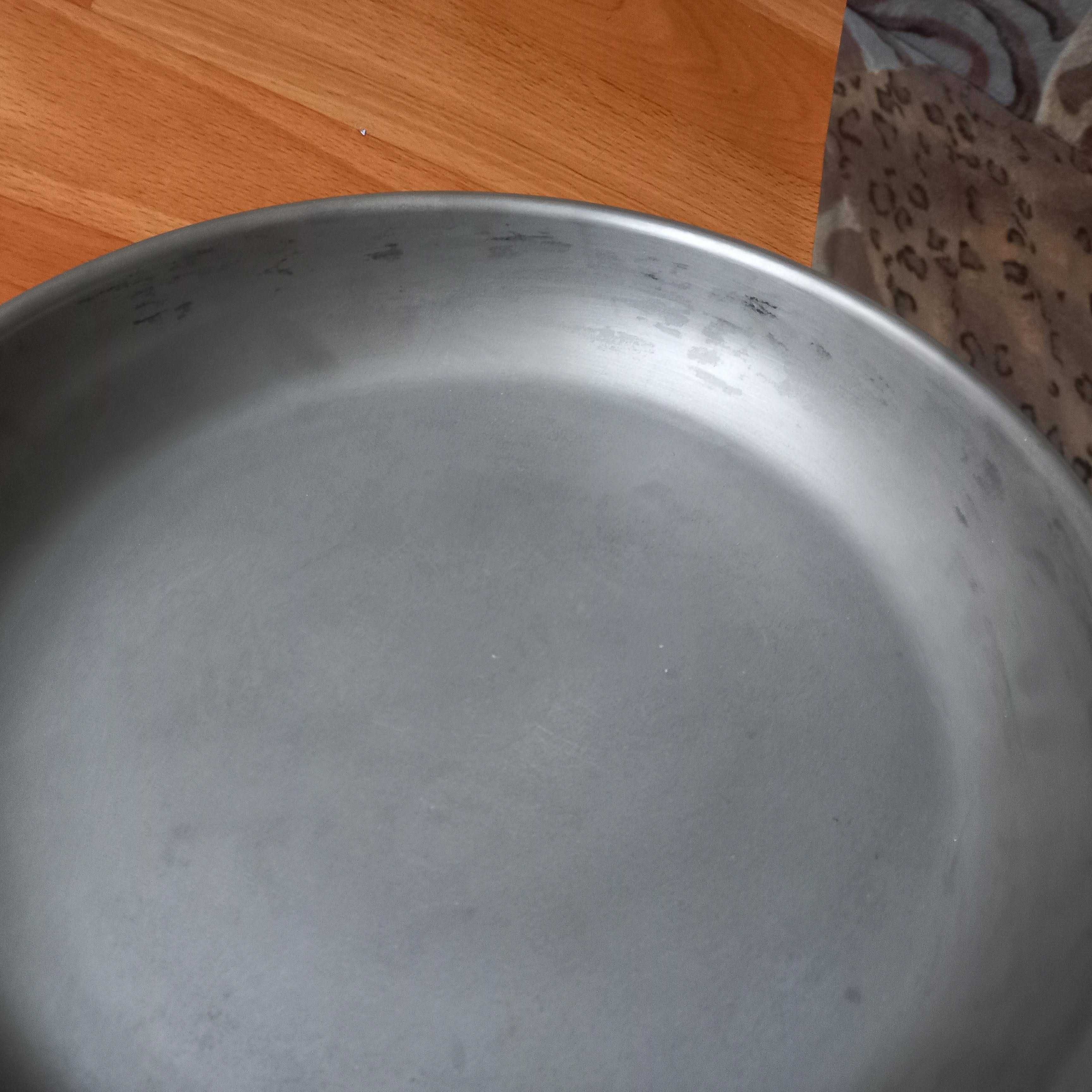 Сковородка TEFAL, диаметр 29 см, нержавейка для любых типов плит.