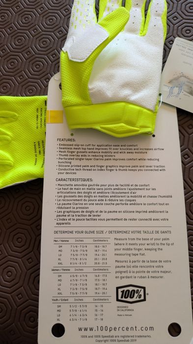 Luvas BTT 100% novas