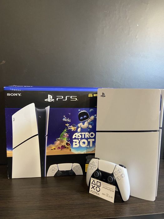 Магазин! Playstation 5 SLIM 1TB (1 или 2 геймпада) +Гарантия +Игры