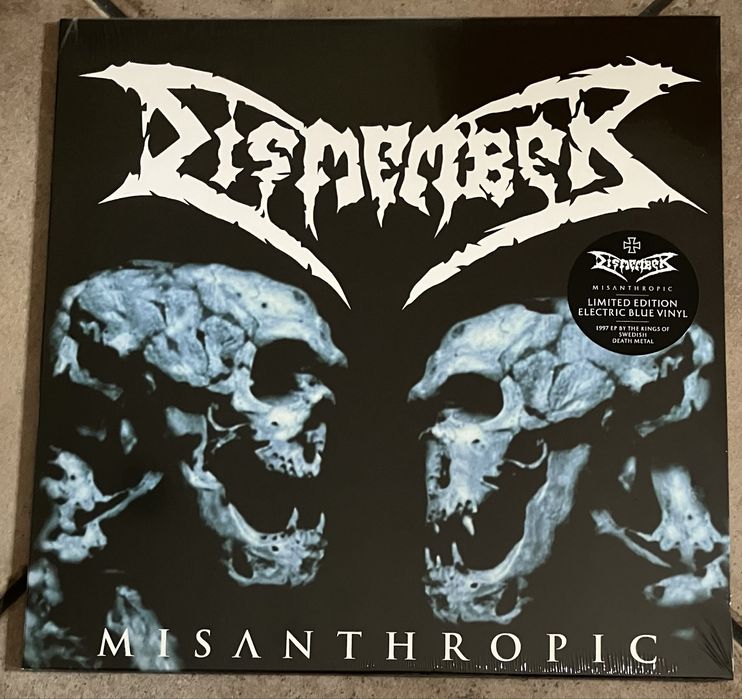 Dismember - Misanthropic MLP Limited Edition Electric Blue Vinyl