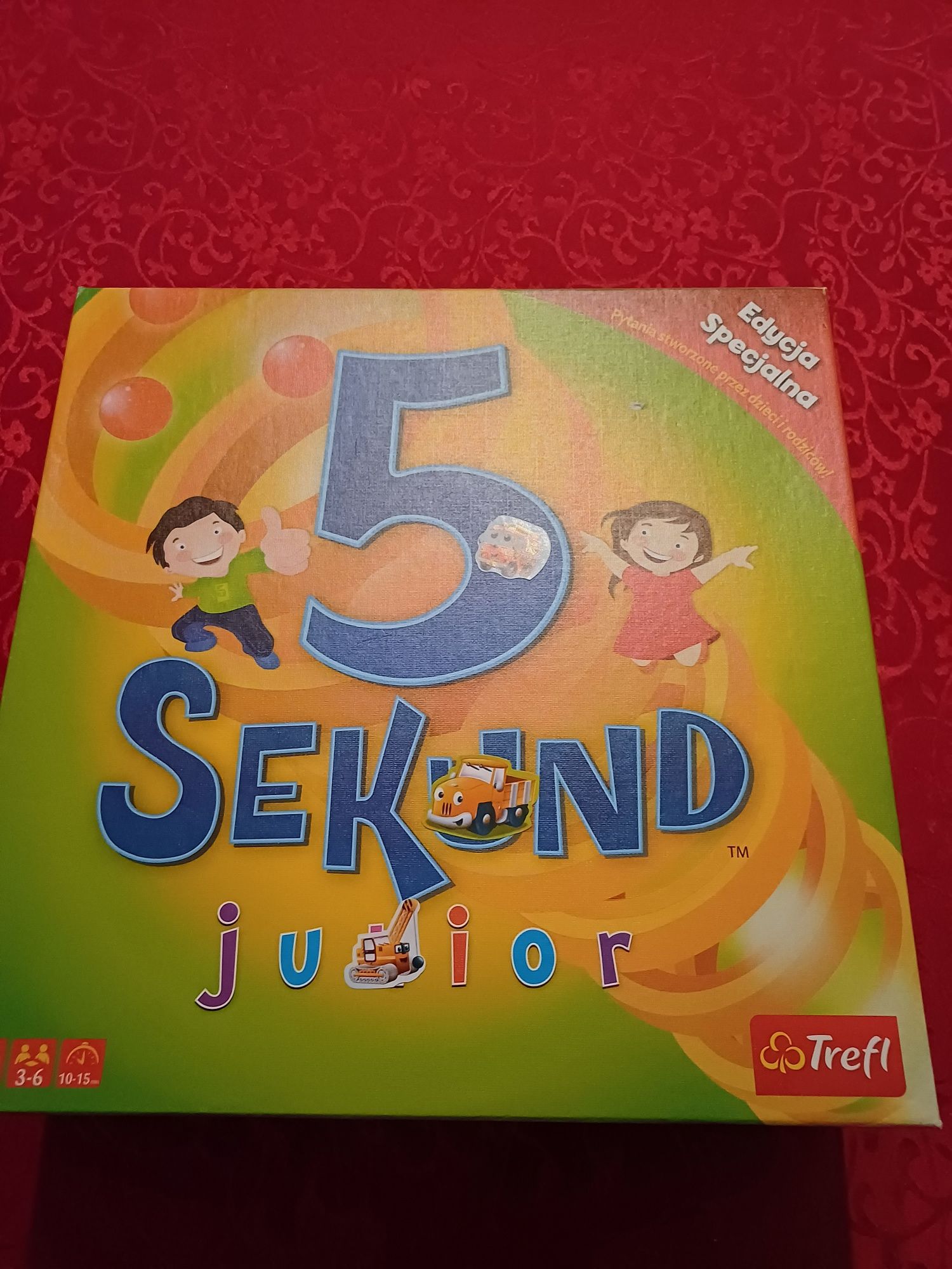 5 sekund junior karty w folii