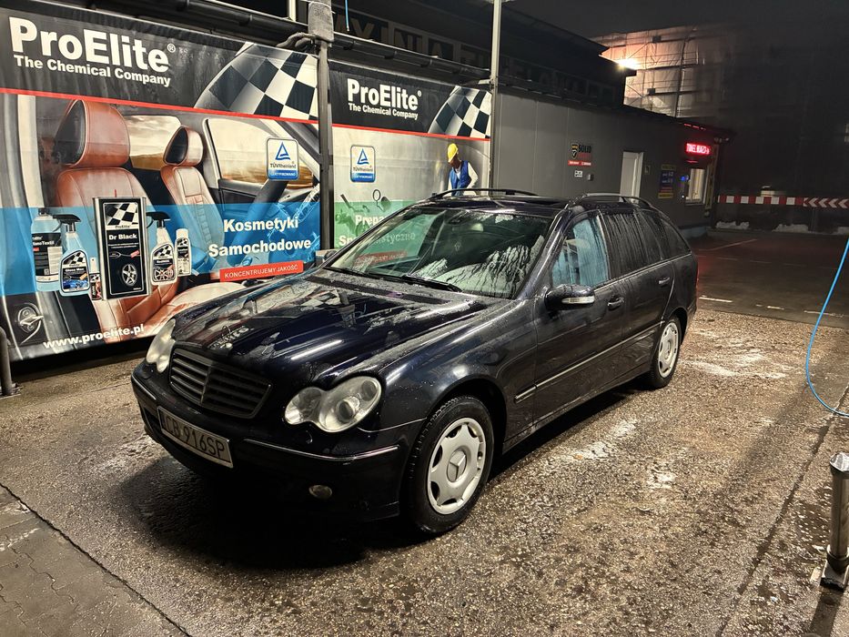 Mercedes-Benz C180  W203 1.8 Kompressor – 140 KM • 2006 r. Klima