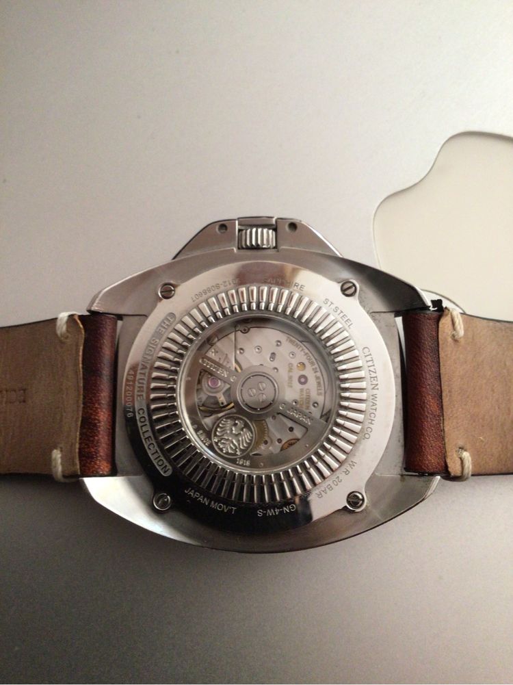Zegarek automatyczny Citizen SC jak Panerai
