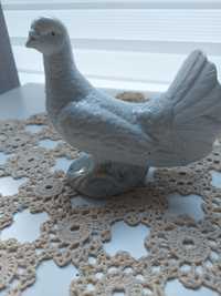 Figurka porcelana gołąb