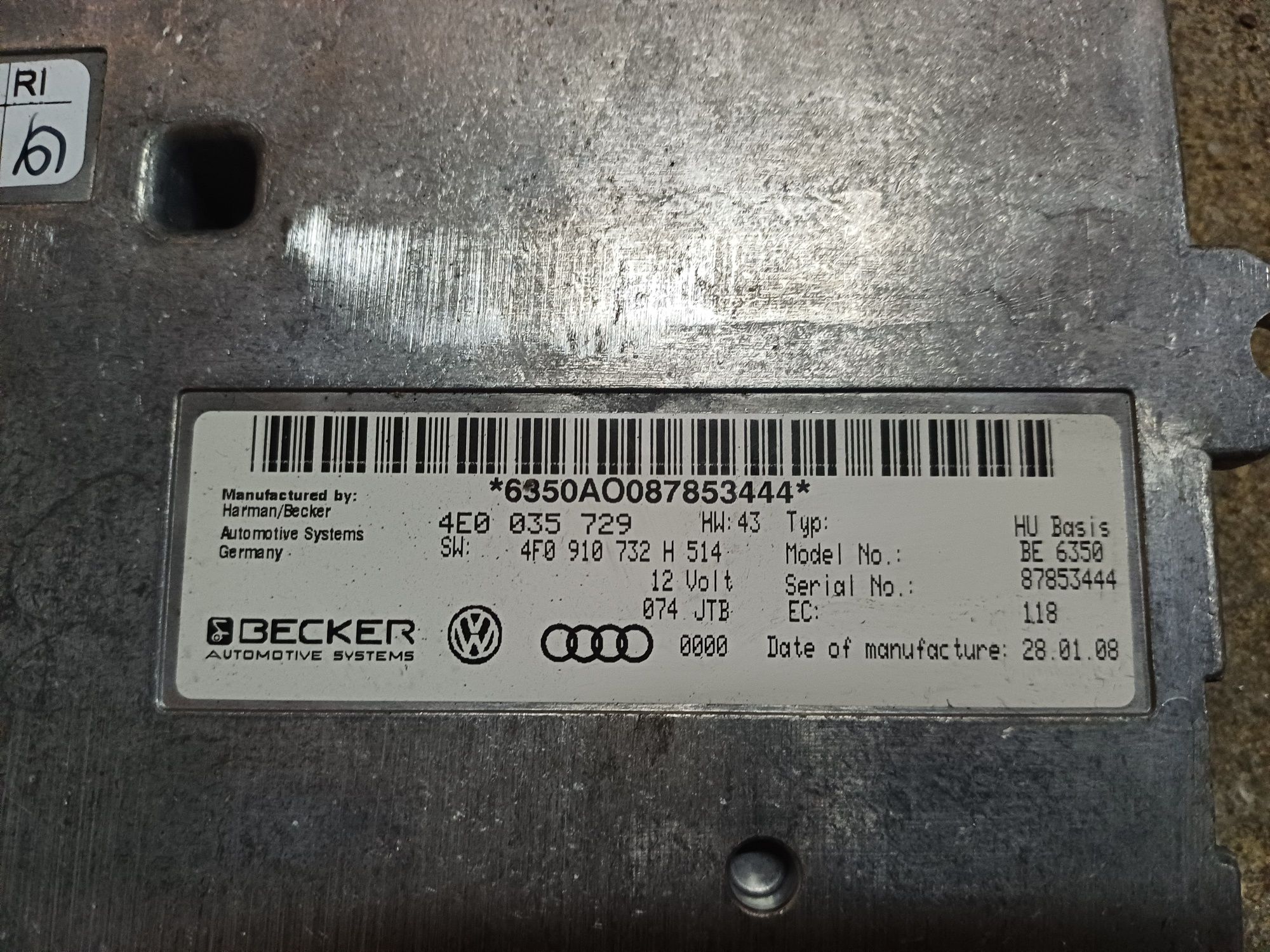 Modulo Bluetooth Audi A6