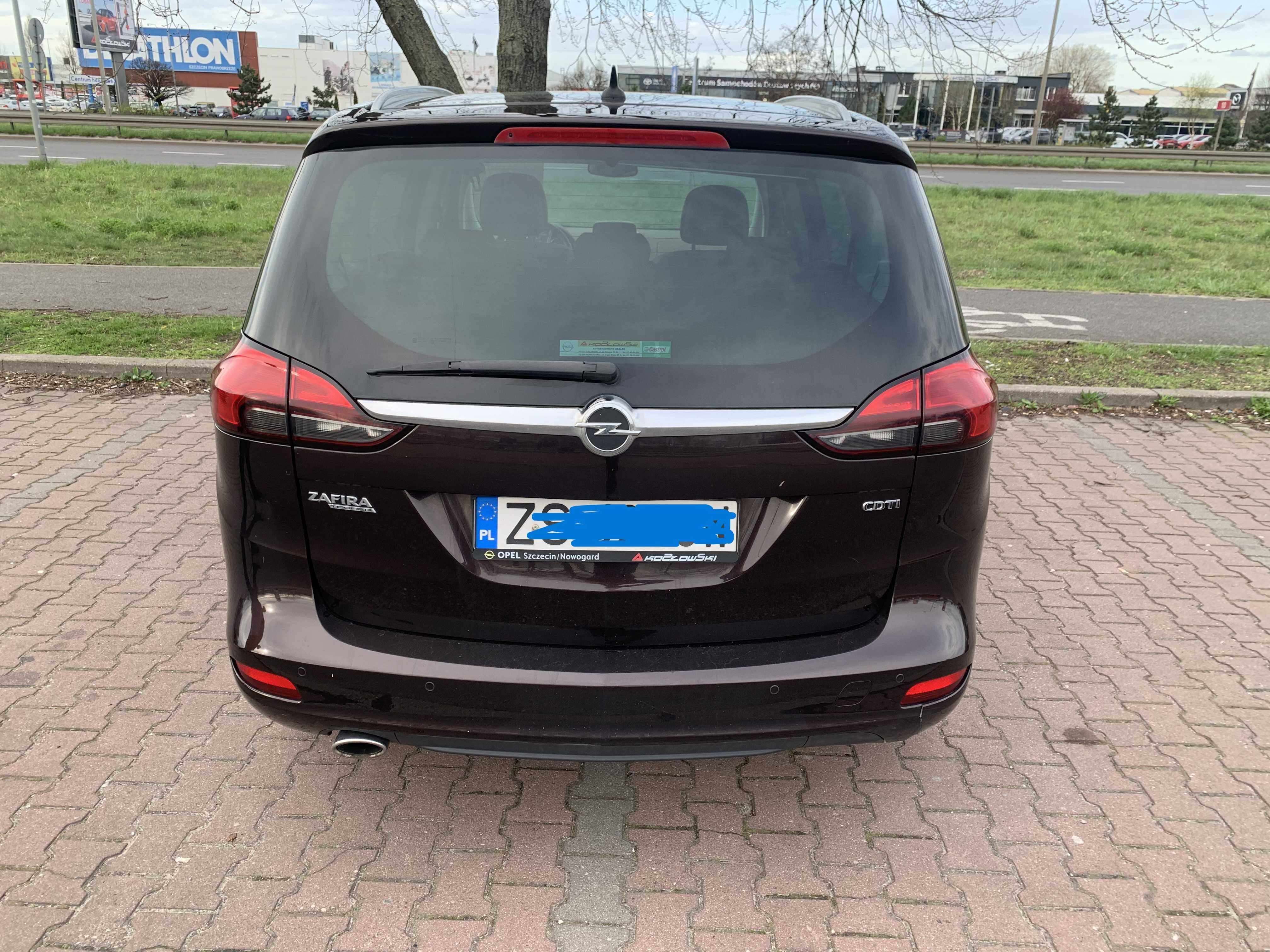 Opel Zafira 2012r 309 tyś przebiegu 1 właściciel salon Polska FV23%