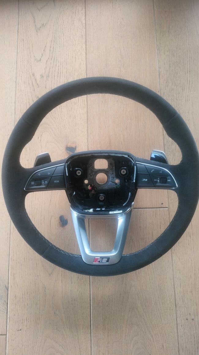 Nowa kierownica Audi RSQ8 RSQ7 alcantara łopatki