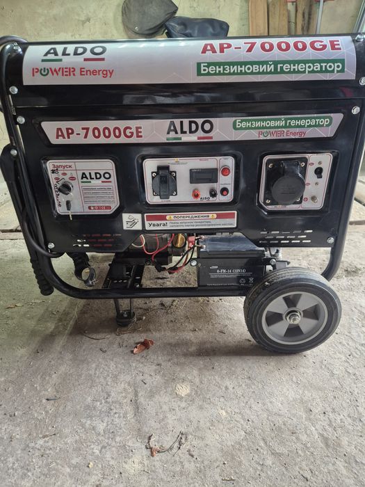 Продам Бензиновий Генератор на 7 квт,виробництво Італія